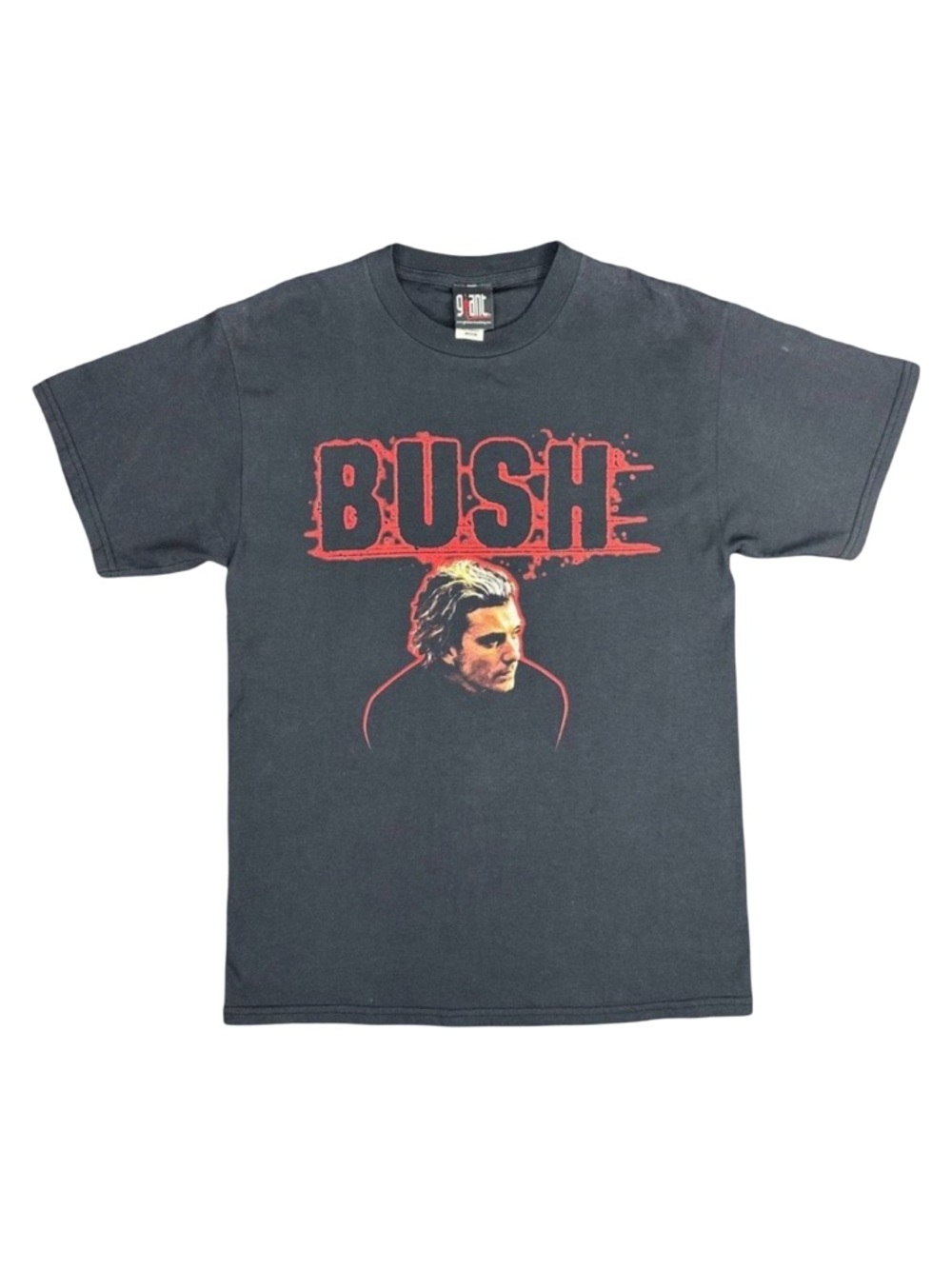 Vintage Y2K Giant Merchandising BUSH Band Tee - Size Medium